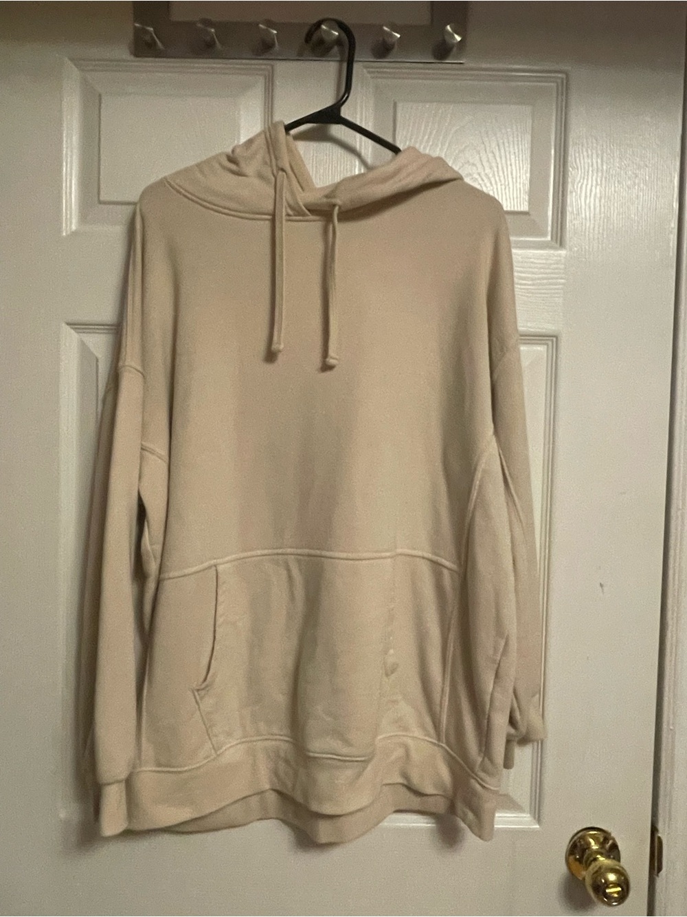 Primark Men's Cream Hoodie Pullover
